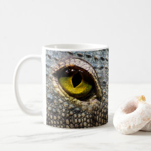 Caneca De Café Crocodilo Alligator Olhos Coffee Mug, Taça