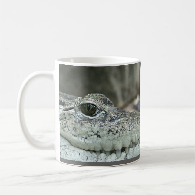 Caneca De Café Crocodilo Smile Mug (Esquerda)