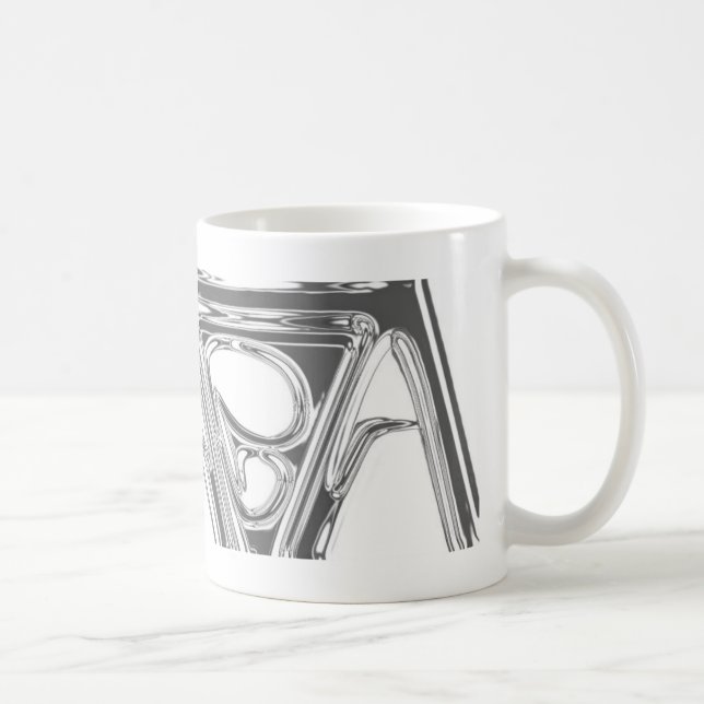 Caneca De Café Cromo de AeaeA (Direita)