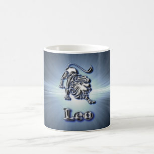 Caneca De Café Cromo Leo