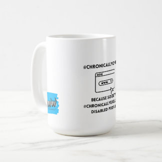 Caneca De Café Crônica Online Excluída Cronicamente