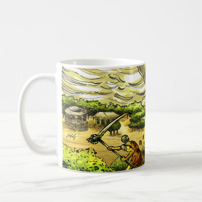 Caneca De Café Cronus's Conspiracy (Esquerda)