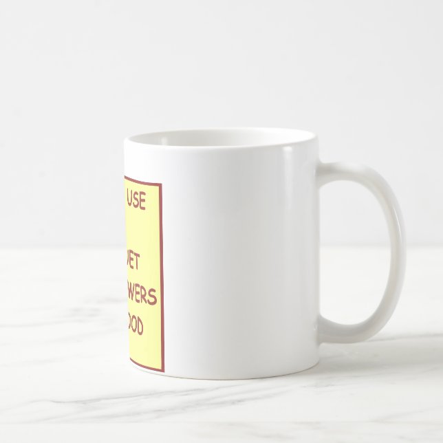 CANECA DE CAFÉ CROQUET (Direita)