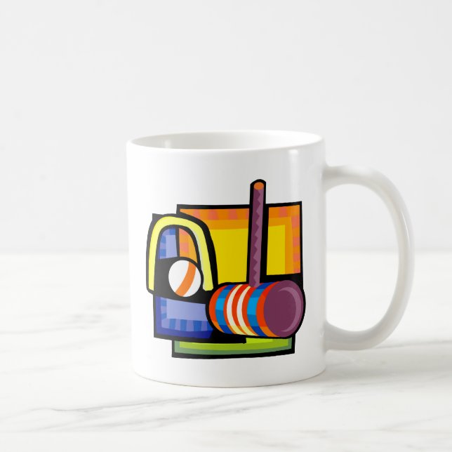 Caneca De Café Croquet (Direita)
