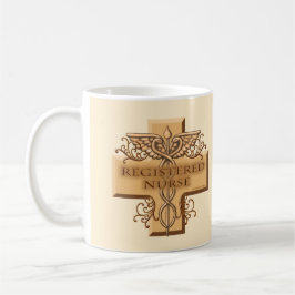 Caneca De Café Cross Caduceus RN Enfermeiro