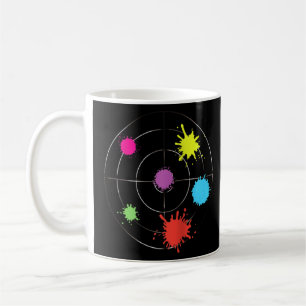 Caneca De Café Crosshair Aim Paintball Airsoft Softair Balls Aimi