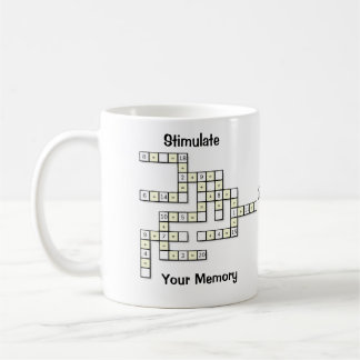 Caneca De Café Crossmath Puzzle Coffee Mug