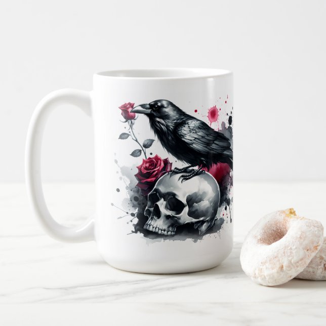 Caneca De Café Crow (Com Donut)
