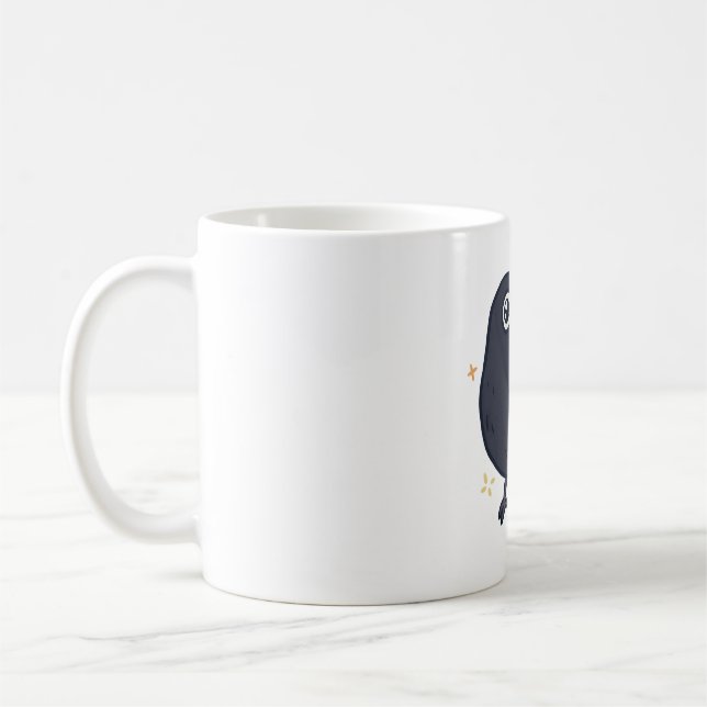 Caneca De Café Crow Magic (Esquerda)