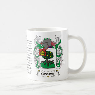 Caneca De Café Crowe, a origem, o significado e a crista em a