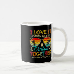 Caneca De Café Cruise Familiar 2025 Adoro quando estamos cruzando