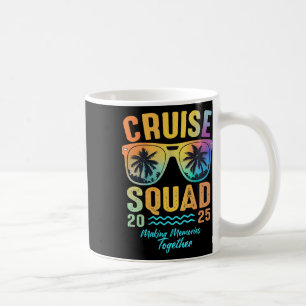 Caneca De Café Cruise Squad 2025 Family Cruise Vacation Group