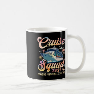 Caneca De Café Cruise Squad 2025 Family Group Matching Summer Vac