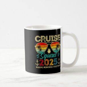 Caneca De Café Cruise Squad 2025 Family Group Matching Summer Vac