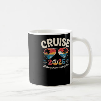 Caneca De Café Cruise Squad 2025 – Retro Vacation Aesthetic For T