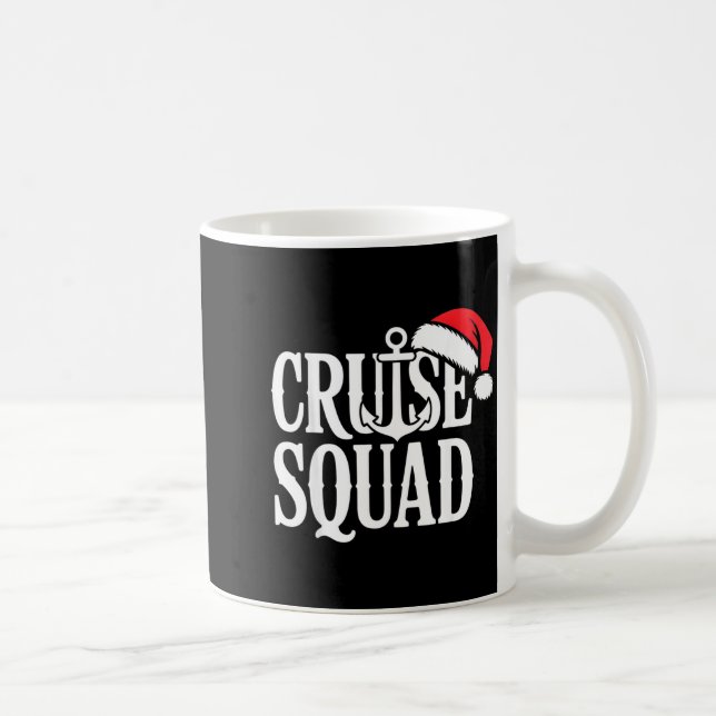 Caneca De Café Cruise Squad Festive Srit Nautical Lovers Christma (Direita)