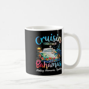 Caneca De Café Cruisin Juntos Bahamas 2025 Memórias Fazeres Baha