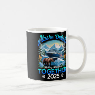 Caneca De Café Cruisin Together Alasca 2025 Cruzeiro Alasca Famíl
