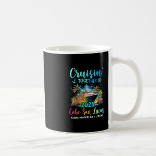 Caneca De Café Cruisin' Together Cabo San Lucas 2025 Cruzeiro Fam