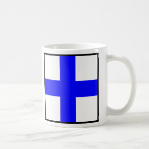 CANECA DE CAFÉ CRUZ AZUL