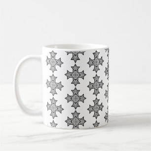 Caneca De Café Cruz Copta