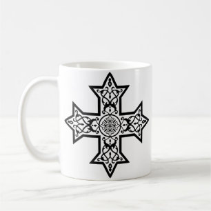 Caneca De Café Cruz Copta