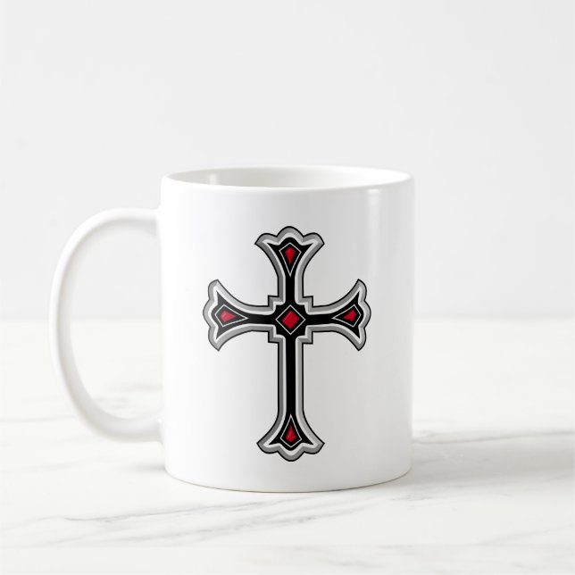 Caneca De Café Cruz cristã (Esquerda)