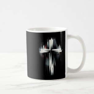 Caneca De Café Cruz Cristã Gráfica de Jesus Arte de Rua Impressio