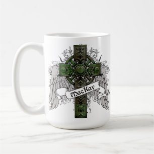 Caneca De Café Cruz de Tartan MacKay