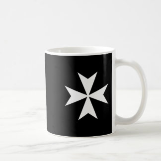 Caneca De Café Cruz Maltesa dos Cavaleiros Hospitaleiros Católica