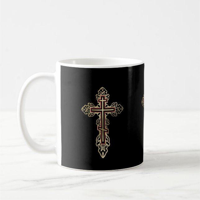 Caneca De Café Cruz ortodoxa (Esquerda)