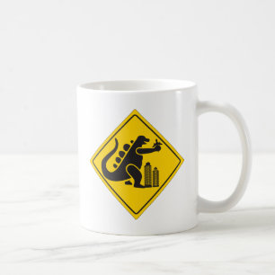 Caneca De Café Cruzamento do monstro