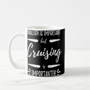 Caneca De Café Cruzamento Importante Vacinação Funny Cruise Ragla