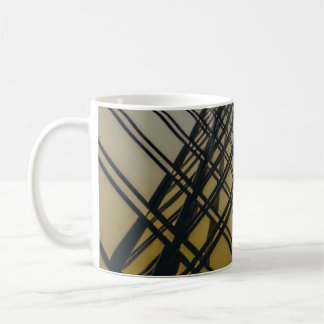 Caneca De Café Cruzamentos Dourados