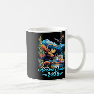 Caneca De Café Cruzando Juntos Alasca 2026 Navio de Cruzeiro Alas