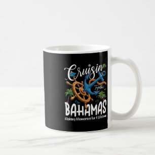 Caneca De Café Cruzando Juntos Bahamas Viagem de Cruzeiro Familia