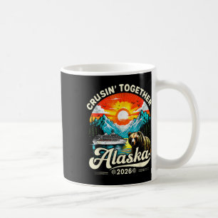 Caneca De Café Cruzando Juntos Cruzeiro Viagem Familiar Alaska 20