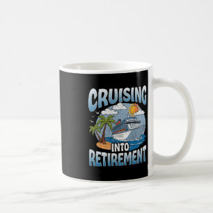 Caneca De Café Cruzando Para a Festa de Cruzeiro de Viagem de Apo
