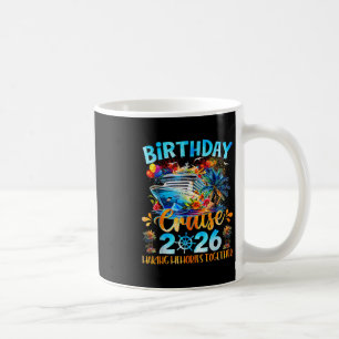Caneca De Café Cruzeiro de Aniversário 2026 Criando Memórias Junt