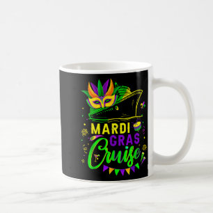 Caneca De Café cruzeiro de carnaval máscara de cruzeiro de navio