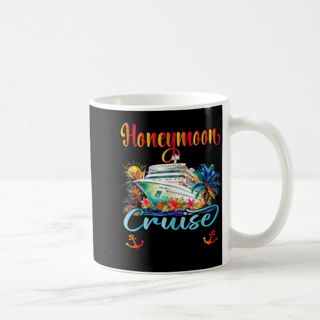 Caneca De Café Cruzeiro de Lua de Mel Mínimo 2026 Recém-Casados (Direita)