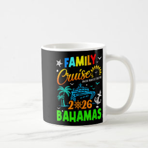 Caneca De Café Cruzeiro em Família 2026 Bahamas Navegando Juntos