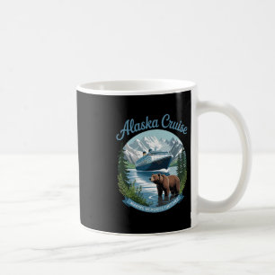 Caneca De Café Cruzeiro no Alasca Criando Memórias Juntos Vaga de