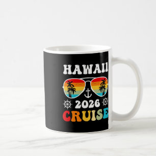 Caneca De Café Cruzeiro no Havaí Viagem de Férias 2026 Família Co