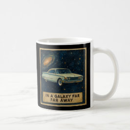 Caneca De Café Cruzeiro Retro no Espaço Profundo