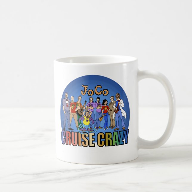 Caneca De Café Cruzeiro Superfriends louco de JoCo (Direita)