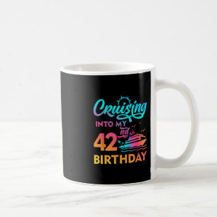 Caneca De Café Cruzeiro Tropical Entrando no Meu 42º Aniversário