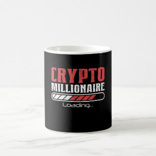 Caneca De Café Crypto Millionaire Bitcoin Crypto