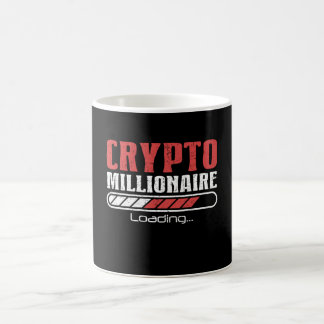 Caneca De Café Crypto Millionaire Bitcoin Crypto