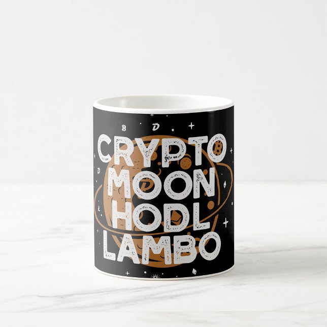 Caneca De Café Crypto Moon (Criador carregado)
